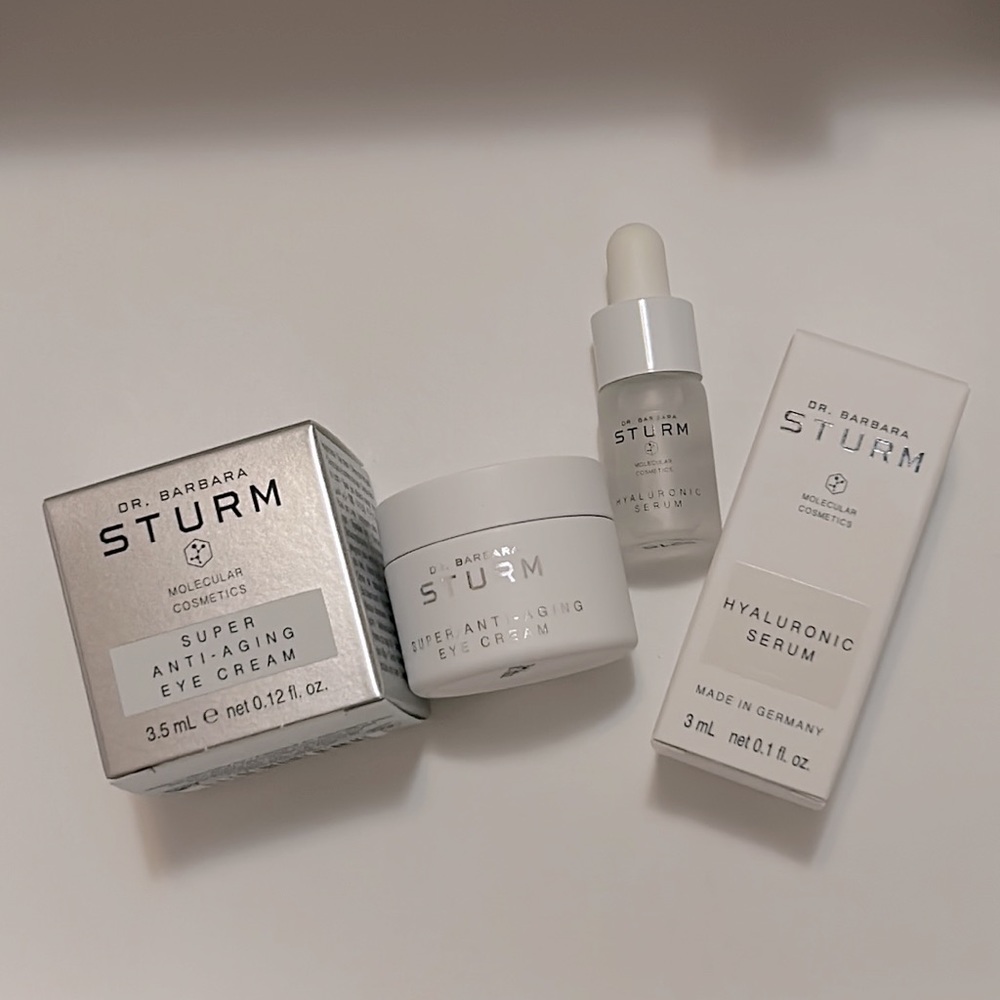Dr Barbara Sturm Eye Cream & Hyaluronic Serum